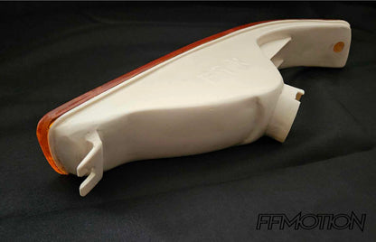 FTR JDM CRX reproduction bumper lamps - Amber lens