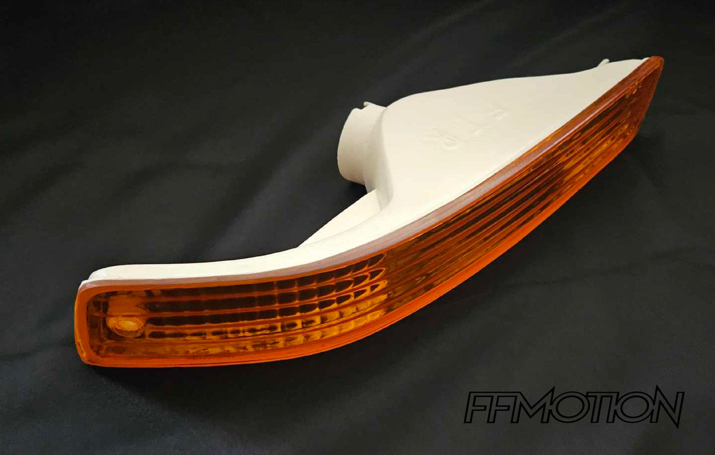 FTR JDM CRX reproduction bumper lamps - Amber lens