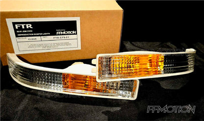 FTR JDM Civic reproduction bumper lamps - Clear lens