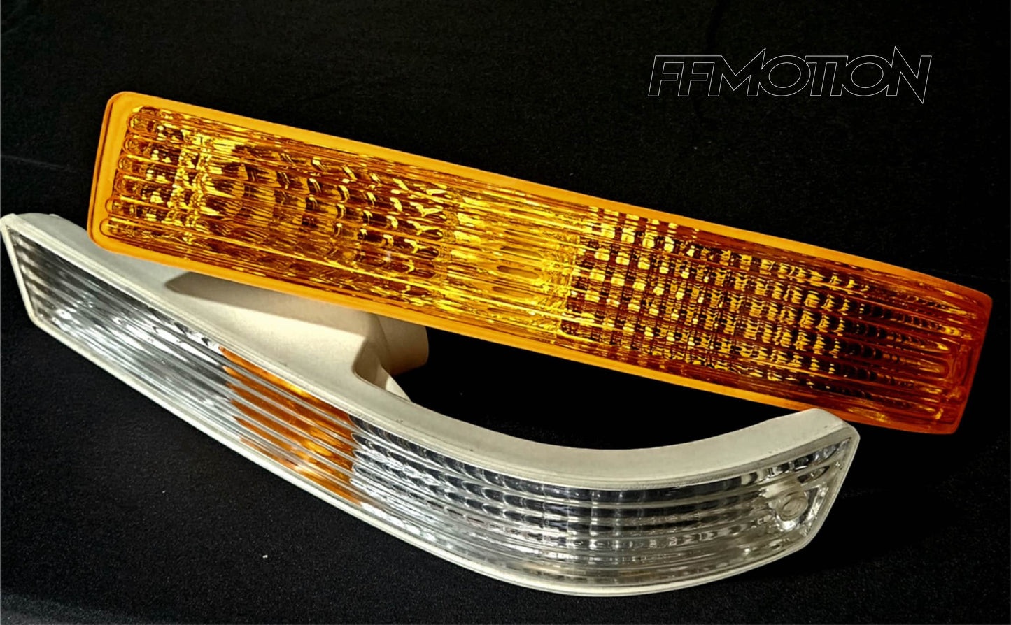 FTR JDM Civic reproduction bumper lamps - Amber lens